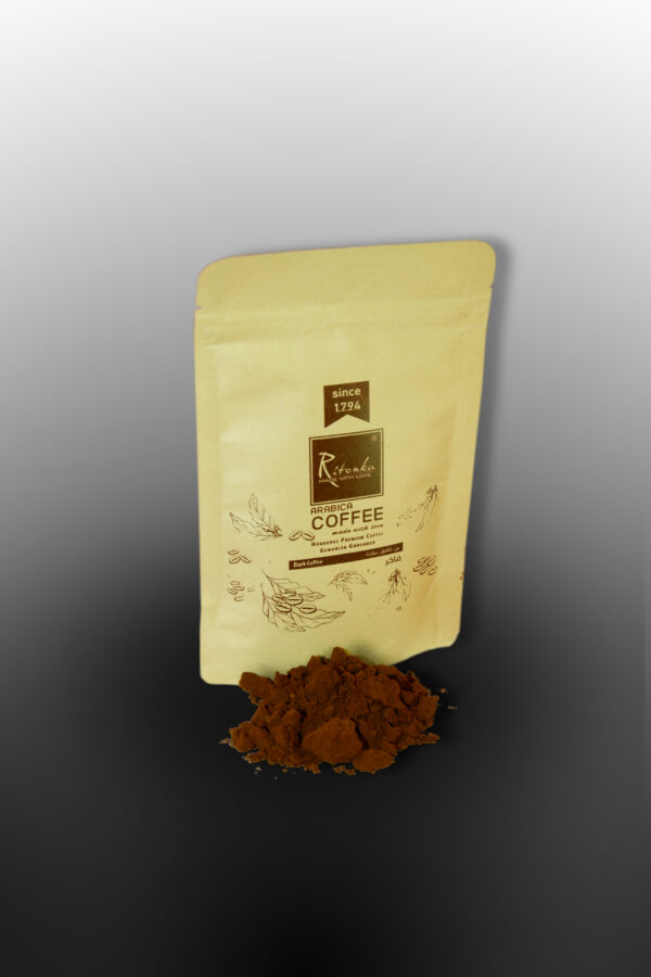Turkish Dark Coffee made from freshly roasted Arabica beans by Ritonka